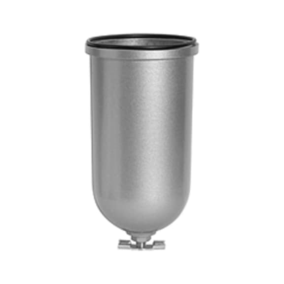 Metallbehälter mit Handablassventil 100951 - Behälter, Sieb Pneumatik (Zubehör, sonstige)