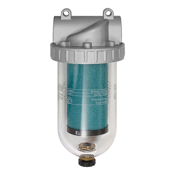 Spezialfilter Standard mit Polycarbonatbehälter 100991 - Hochleistungsfilter, Feinstfilter (Pneumatik)