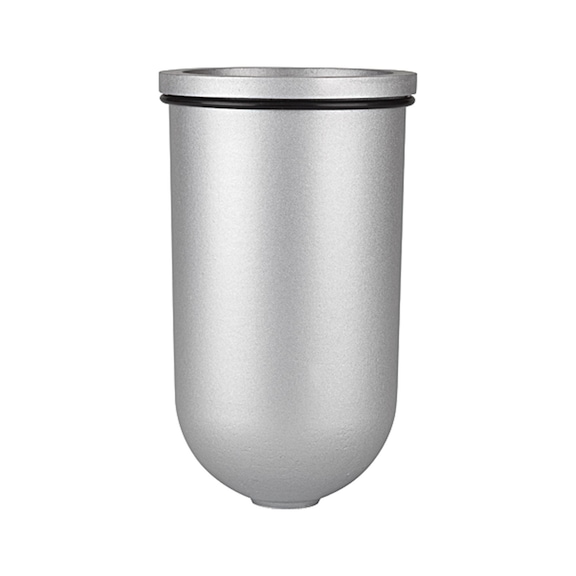 Metal container for mist lubricators standard 101041 - Container, sieve Pneumatics (accessories, other)