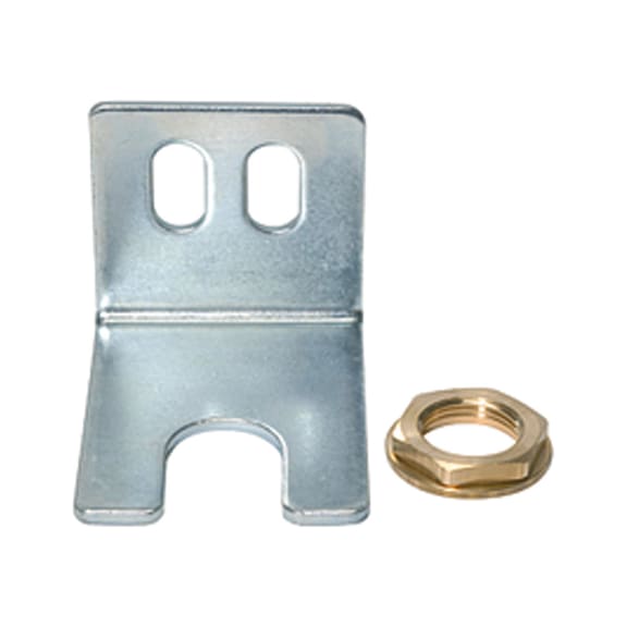 Haltewinkel mit Mutter und Scheibe 100832 - Pneumatik (Zubehör, Sonstiges)