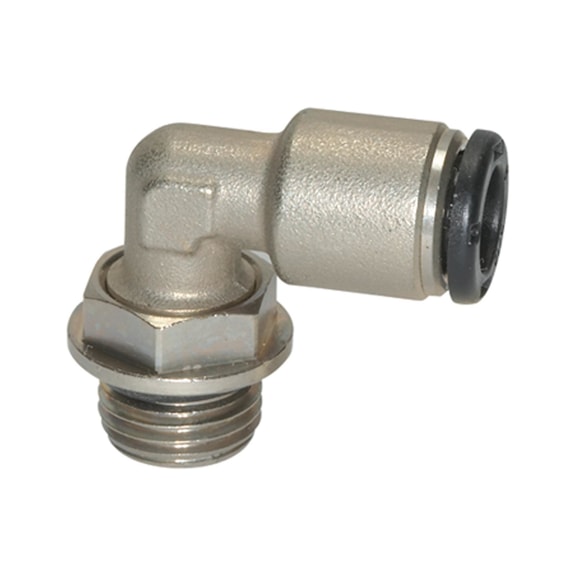 RIEGLER Push-in L-fitting, push-in L-connection (pneumatics)