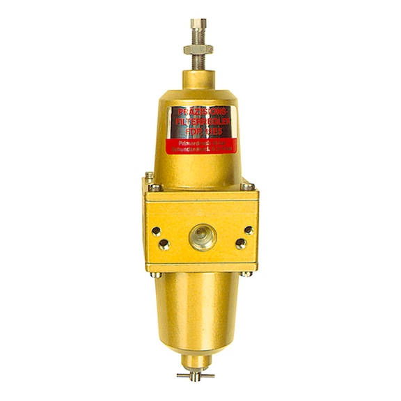 Precision filter regulator without pressure gauge non-ferrous metal-free 101217 - Filter regulator (pneumatics, unspecified)