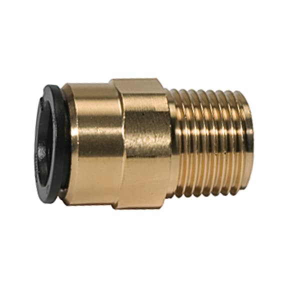 Brass screw-in connector Speedfit series 114074 - Component for connectors (accessory, pneumatics)