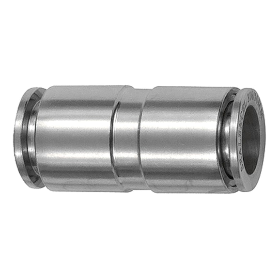 Straight plug connection stainless steel 1.4404 135248 - Push-in fitting (pneumatics)