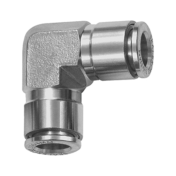 L-connector stainless steel 1.4404 135265 - Push-in L-fitting, push-in L-connection (pneumatics)