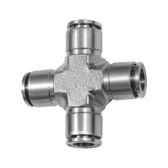 X-plug connection stainless steel 1.4404 135282 - Push-in fitting (pneumatics)