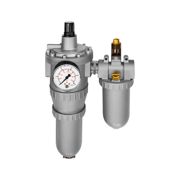 Two-piece standard maintenance unit with metal container and drip attachment 174103 - Two-part maintenance unit (pneumatics)