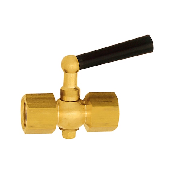 Pressure gauge shut-off valve, socket - socket 102641 - Measuring instrument, pressure (parts)