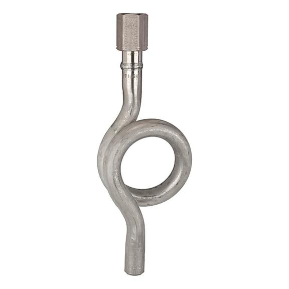 Wassersackrohr in Kreisform mit Schweißanschluss 102681 - Messgerät, Druck (Teile)