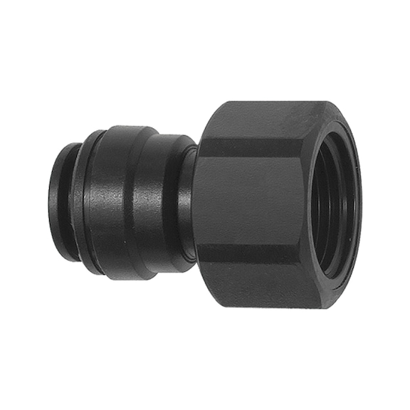 Screw-on connector POM 136514 - Push-in fitting (pneumatics)