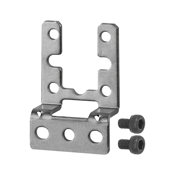 Vertical metal mounting bracket 133385 - Measuring instrument, pressure (parts)