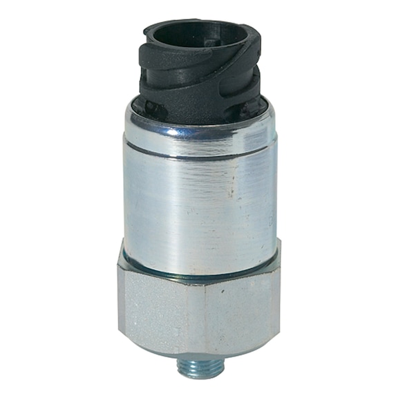 RIEGLER Pressure switch changeover contact bayonet connection galvanised steel 103026 - Pressure monitoring equipment