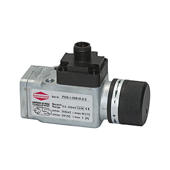 RIEGLER Electronic pressure switch M12x1 changeover contact special die-cast 103033 - Pressure monitoring equipment