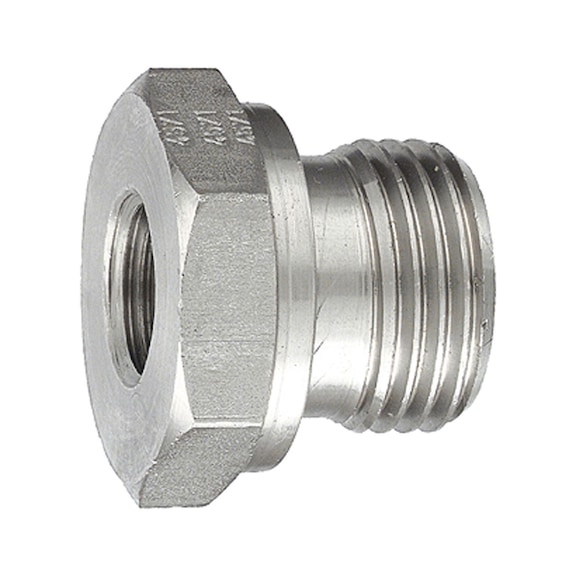 Short interchangeable reducer stainless steel 1.4571 112501 - Connector/fitting (pneumatics, unspecified)