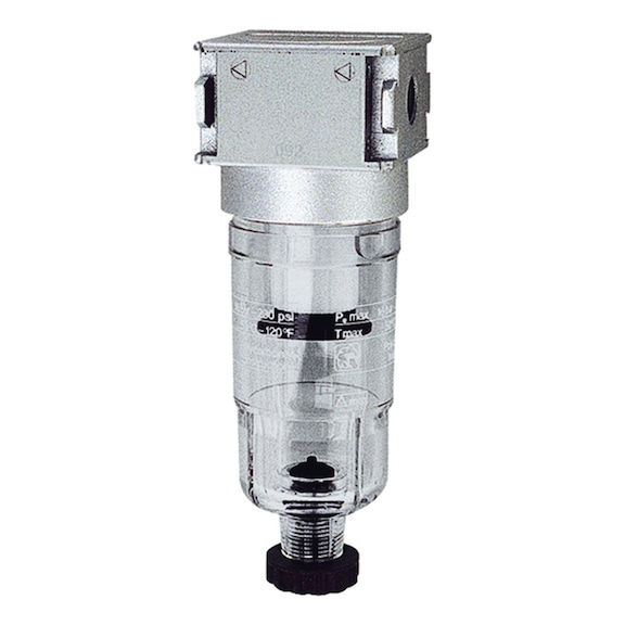 Multifix-mini filter with polycarbonate container condensate drain HA 100364 - Filter combination (pneumatics)