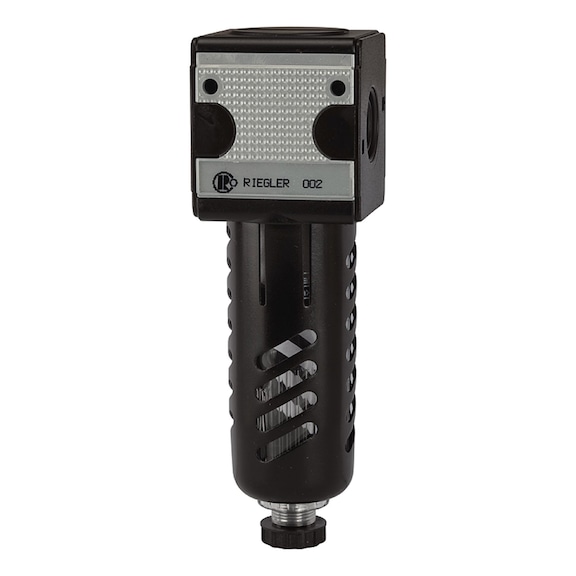 Filter multifix mit Polycarbonatbehälter und Schutzkorb Ablassventil HA 100521 - Filterkombination (Pneumatik)