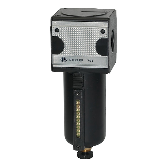 Multifix filter with metal container and protective basket drain valve HA 100522 - Filter combination (pneumatics)