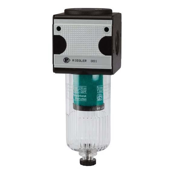 Multifix microfilter with polycarbonate container 100534 - Heavy-duty filter, Micro mist separator (pneumatics)