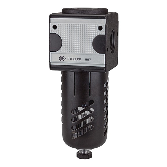 Multifix microfilter with polycarbonate container and protective basket 100535 - Heavy-duty filter, Micro mist separator (pneumatics)