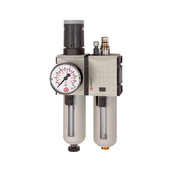 Two-piece FUTURA maintenance unit with polycarbonate container 152359 - Two-part maintenance unit (pneumatics)