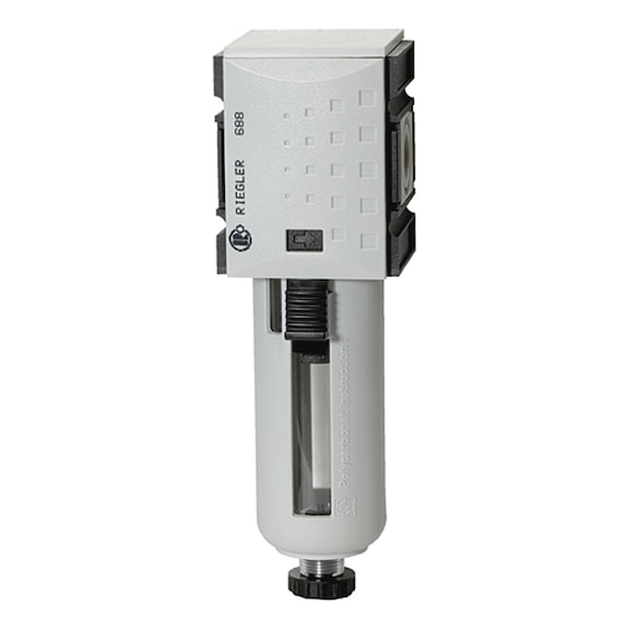 FUTURA filter with polycarbonate container and protective basket 100155 - Filter combination (pneumatics)