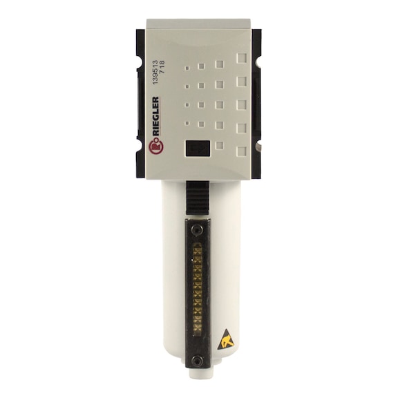 Aktivkohlefilter FUTURA Metallbehälter und Sichtrohr 156648 - Aktivkohle-Filter (Pneumatik)