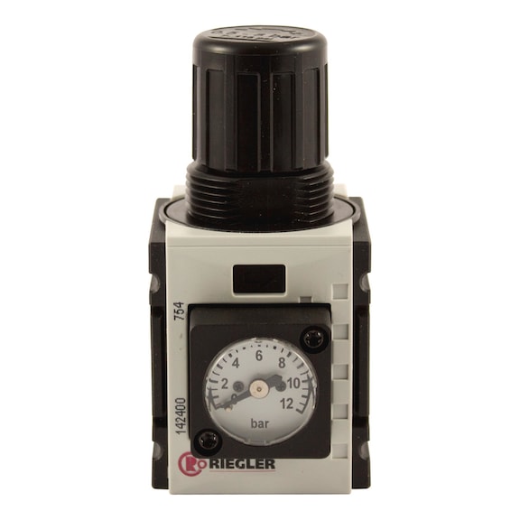 FUTURA-mini pressure regulator with compact pressure gauge 142401 - Pressure regulator