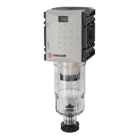Vorfilter FUTURA-mini mit Polycarbonatbehälter 142443 - Hochleistungsfilter, Feinstfilter (Pneumatik)