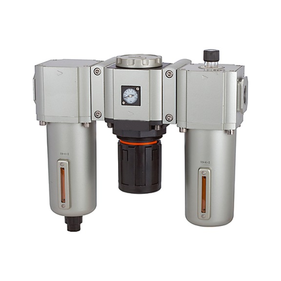 Three-piece maintenance unit G metal container and sight glass 116427 - Three-part maintenance unit (pneumatics)