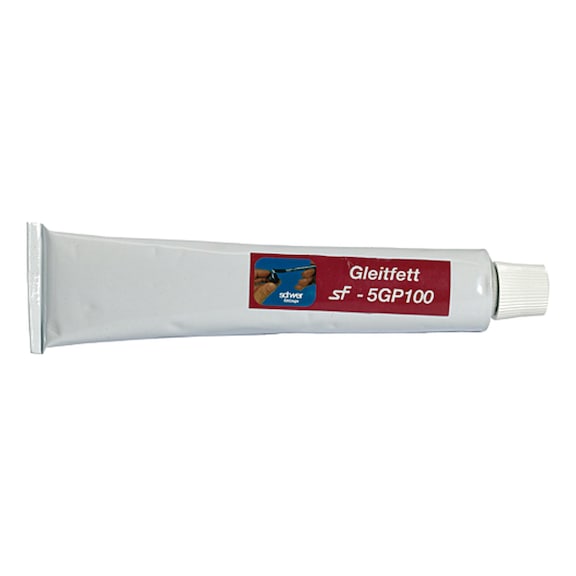 Gleitfett Tube 100 g silikonfrei lebensmittelecht 112522 - Schmierstoff (pastös)
