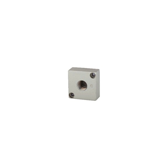 Adapter plate for mounting standard pressure gauges (round) G-mini 116456 - Pneumatics (accessories, unspecified)
