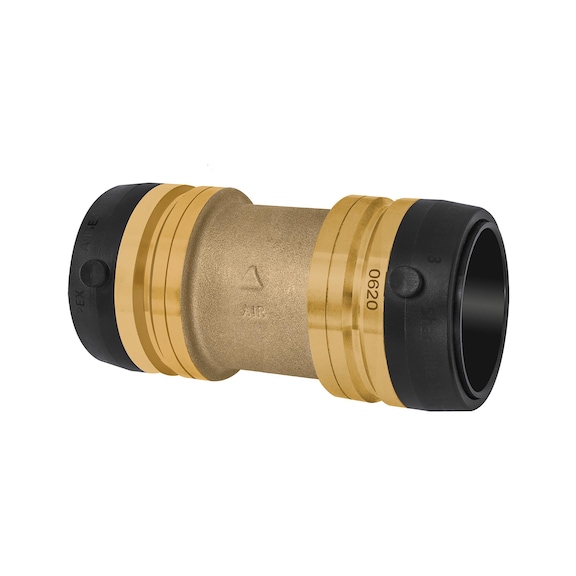 Straight connector brass Sharkbite 117043 - Component for connectors (accessory, pneumatics)