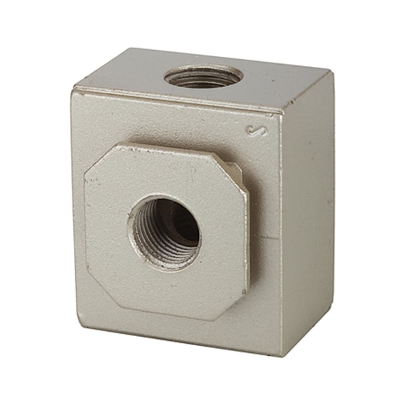Distributor G with 2 outlets 116475 - Manifold (pneumatics)