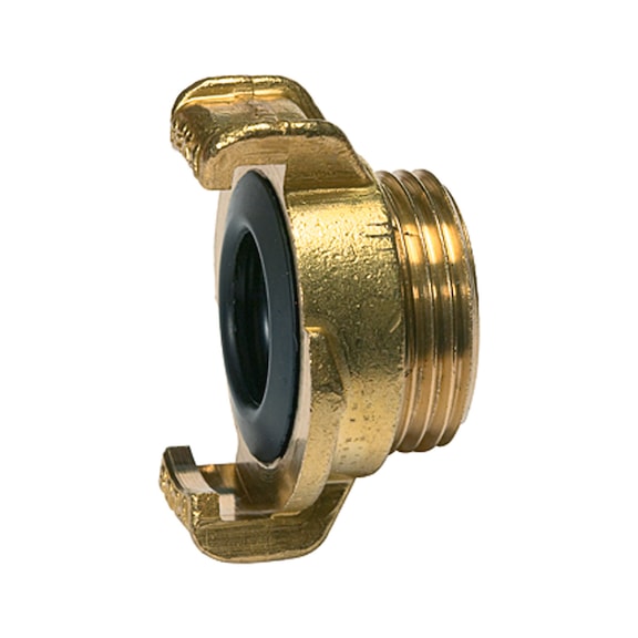 GEKA rigid threaded piece polished brass 107768 - Hose coupling (unspecified)