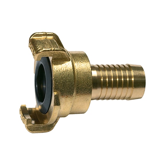 GEKA hose piece 360 degrees rotatable polished brass 107778 - Hose coupling (unspecified)