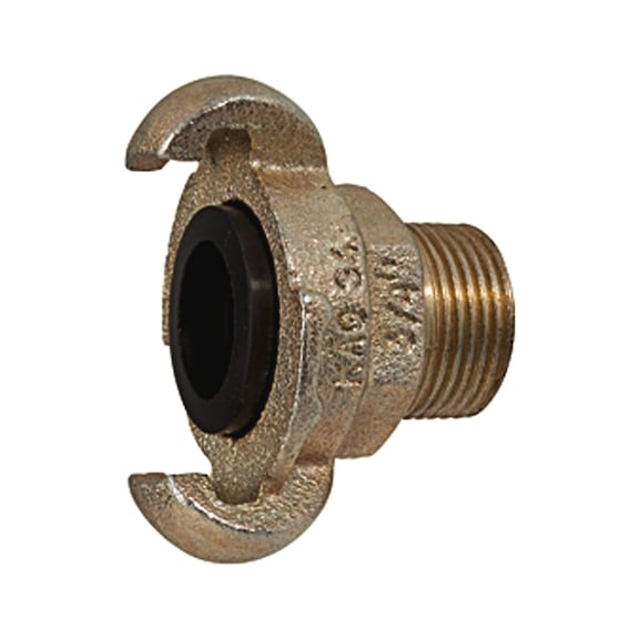 Claw coupling with external thread 107854 - Multi connectors (pneumatics)