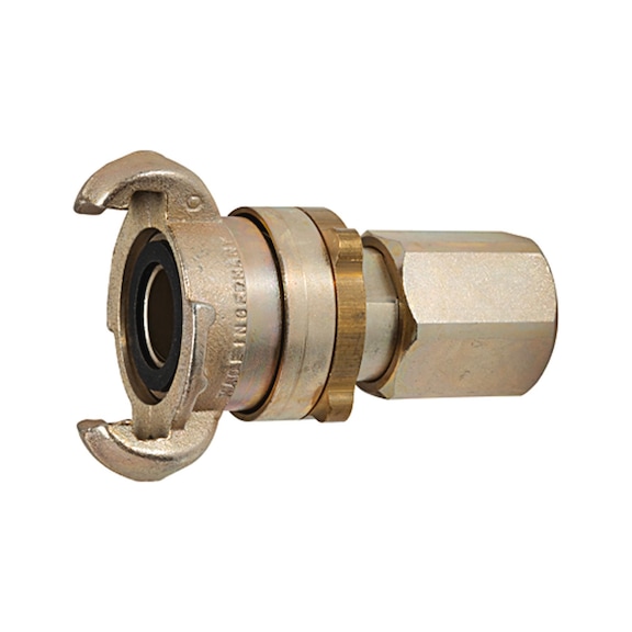 Safety claw coupling with female thread 107882 - Multi connectors (pneumatics)