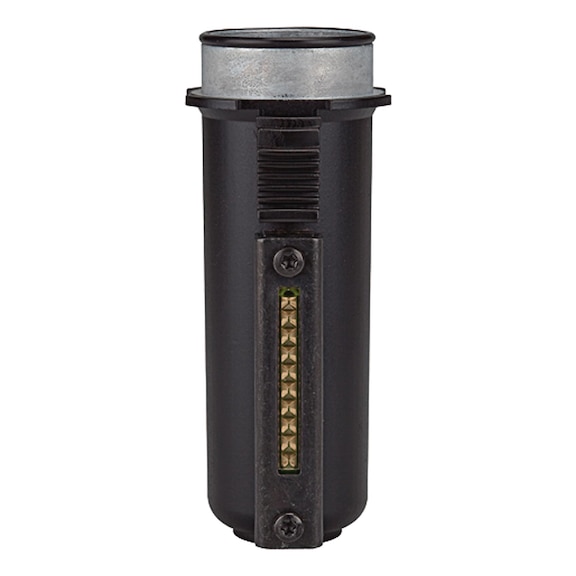 Metallbehälter mit Sichtrohr für Öler für Aktivkohlefilter100547 - Behälter, Sieb Pneumatik (Zubehör, sonstige)