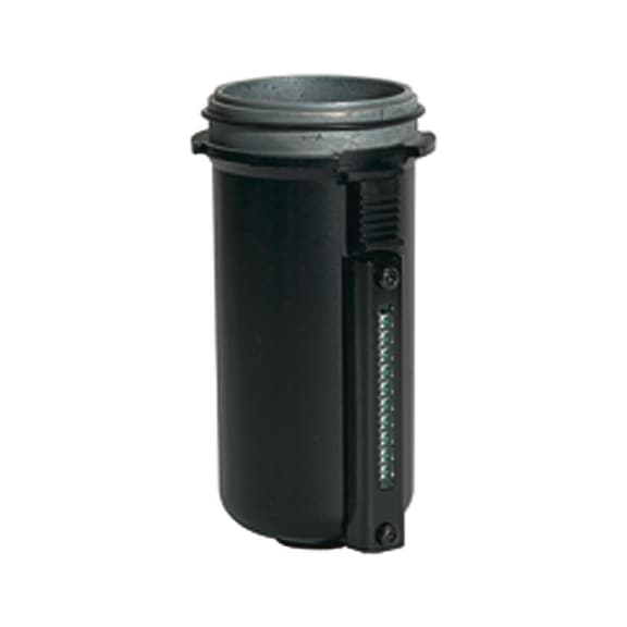 Metallbehälter mit Sichtrohr ohne Ablassventil 135864 - Behälter, Sieb Pneumatik (Zubehör, sonstige)