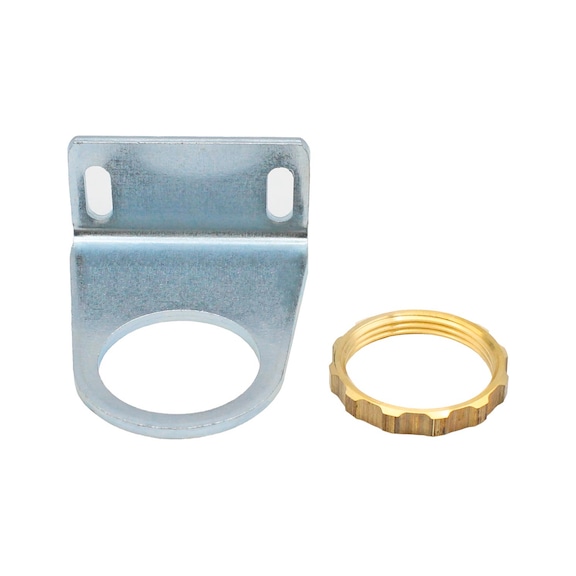 Haltewinkel mit Mutter M30x1,5 100344 - Pneumatik (Zubehör, Sonstiges)