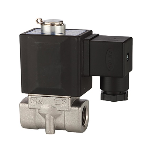 2/2-Wege-Magnetventil Edelstahl direktgesteuert 116598 - Magnetventil direktgesteuert