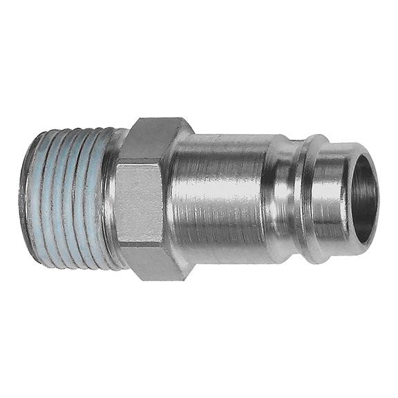 Nippel Nennweite 10 Stahl gehärtet/vernickelt 107457 - Schlaucharmatur mit Verschraubung