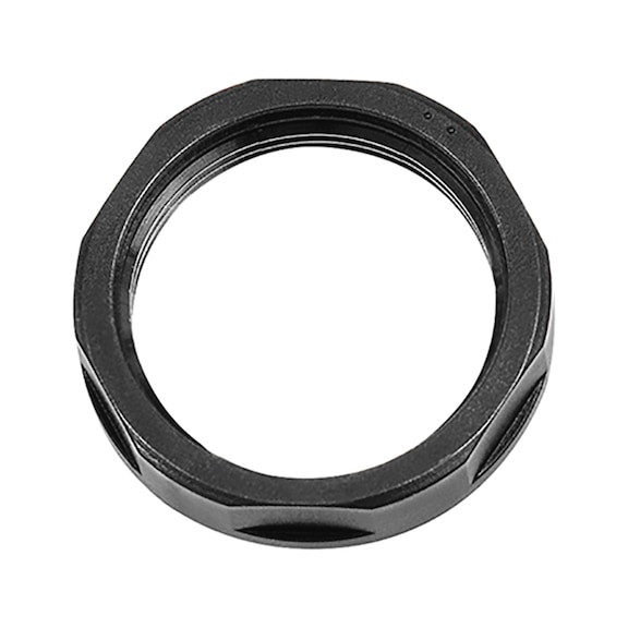 Panel nut M30x1.5 143102 - Mounting element and identification clip (accessory, pneumatics)