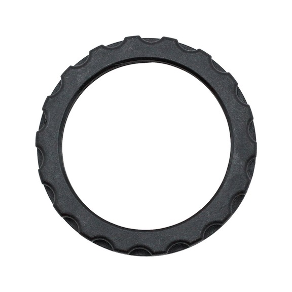 Schalttafelmutter M50x1,5 100440 - Befestigungselement und Bezeichnungsschild