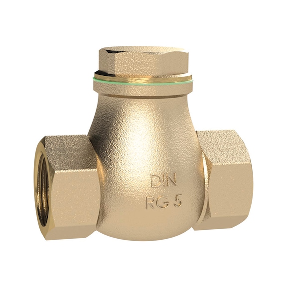 Metallic sealing red brass check valve 158073 - Check valve (pneumatics)