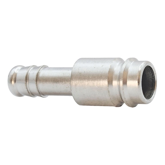 Plug-in sleeve for couplings Nominal diameter 10 Hardened/nickel-plated steel 107456 - Hose nozzle (threaded joint)
