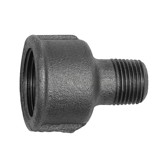 Reducing sleeve 246 black malleable cast iron 133774 - Collar (installation)