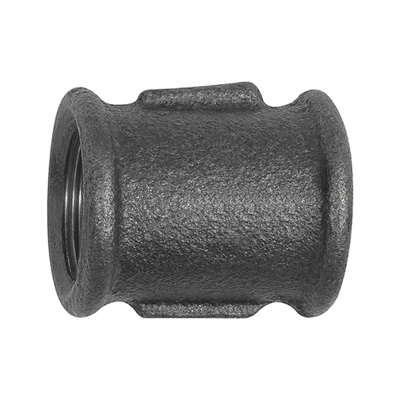Socket 270 malleable cast iron black 133721 - Collar (installation)