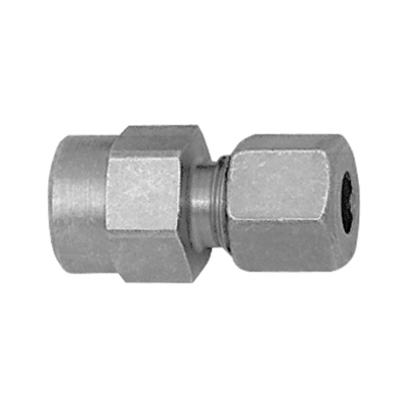 Mano connection fitting, galvanised steel 102634 - Measuring instrument, pressure (parts)