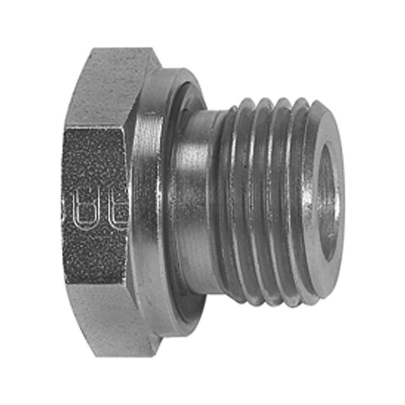 Short interchangeable reducer soft sealing galvanised steel 159111 - Connector/fitting (pneumatics, unspecified)